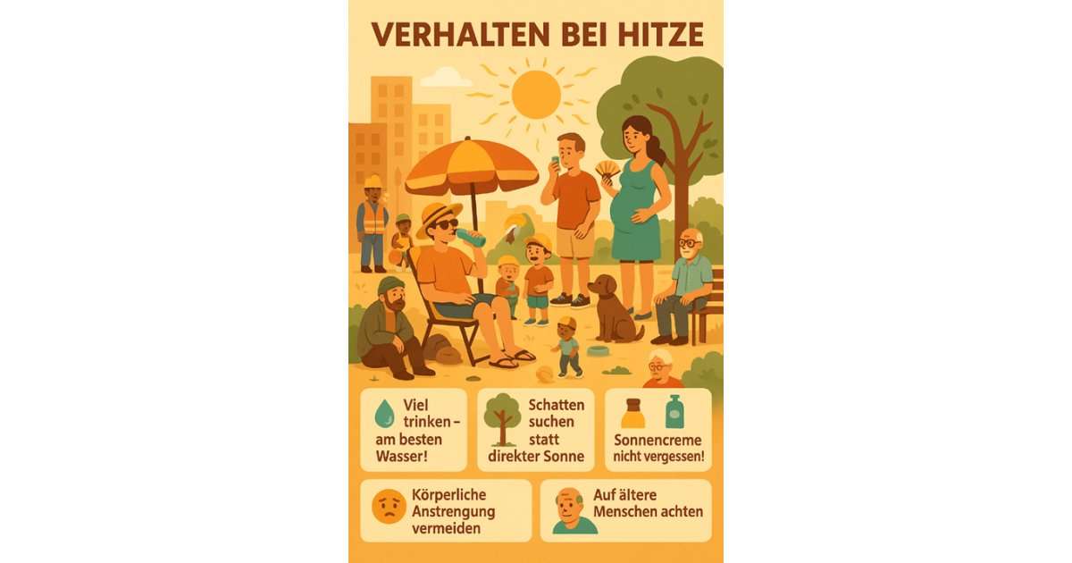 Gut durch heiße Tage: Tipps zum Schutz bei Hitze | Puderbach