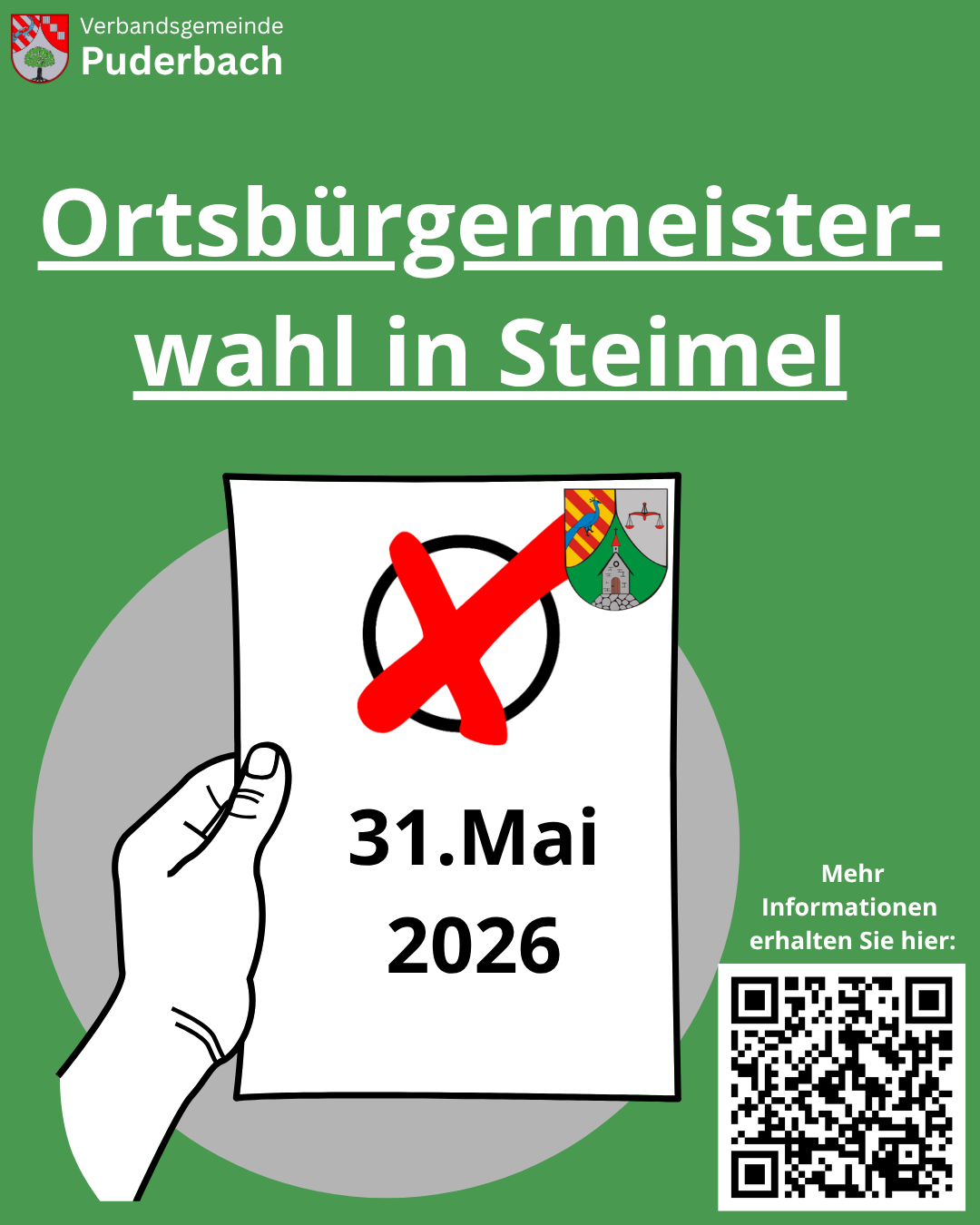Ortsbürgermeisterwahl Steimel 2026 - 1