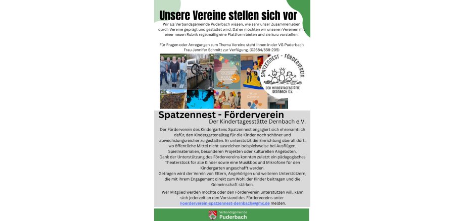 Vereine Kita Spatzennest - 1 Vereine Kita Spatzennest - 1