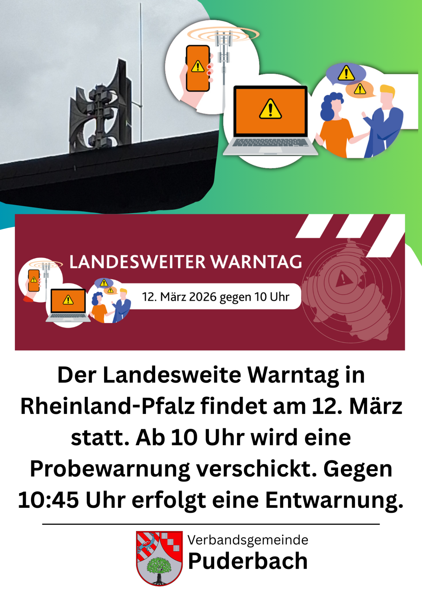Landesweiter Warntag - 1