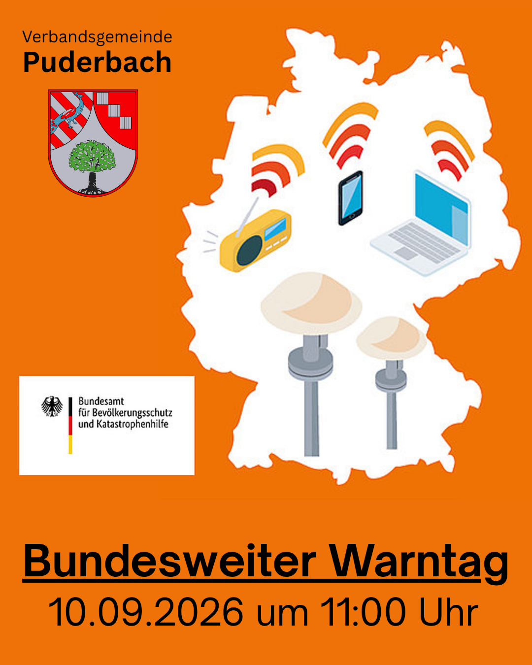 Bundesweiter Warntag - 1 Bundesweiter Warntag - 1