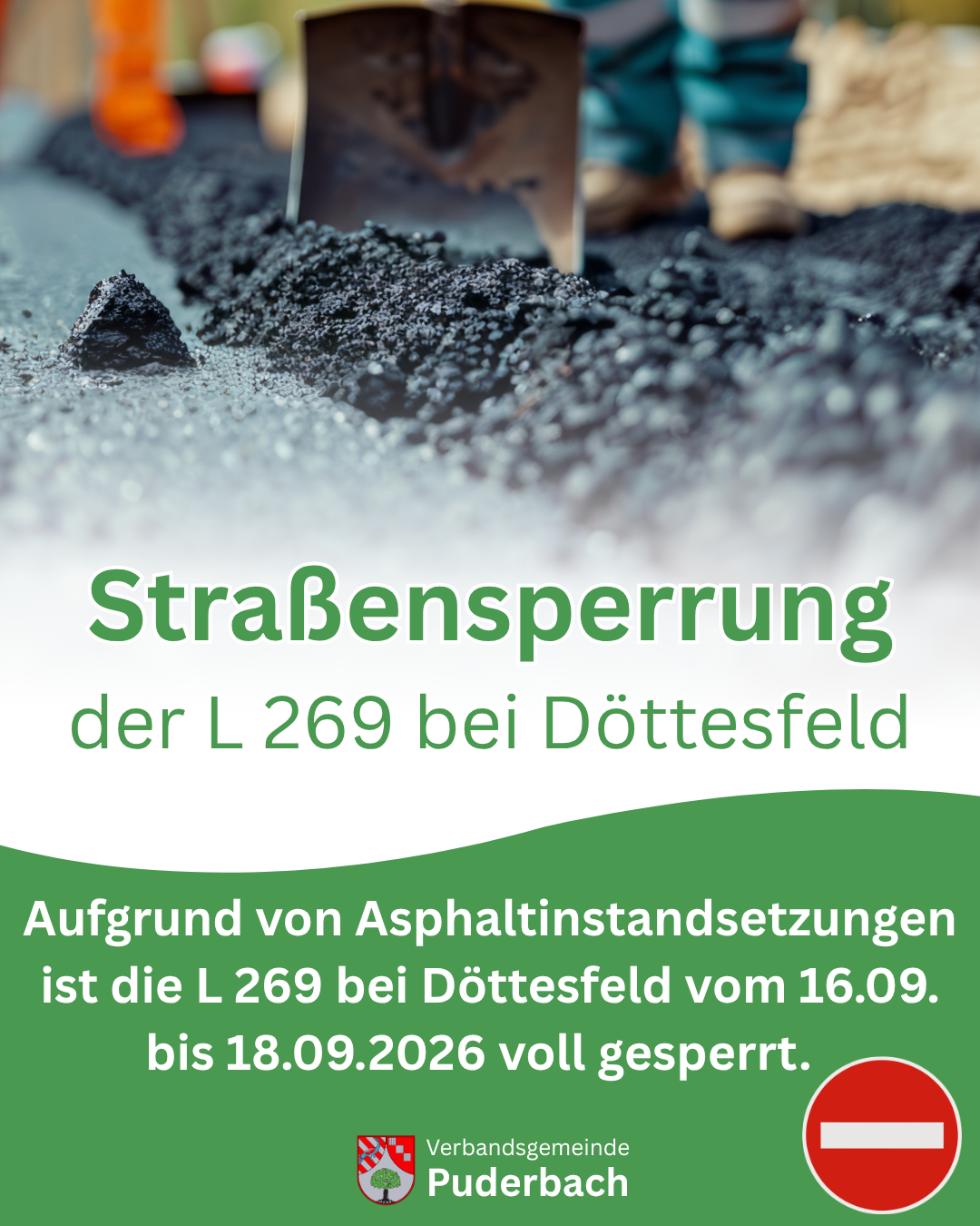 Verlängerung Straßensperrung Woldert (Instagram-Post (4:5)) - 1 Verlängerung Straßensperrung Woldert (Instagram-Post (4:5)) - 1