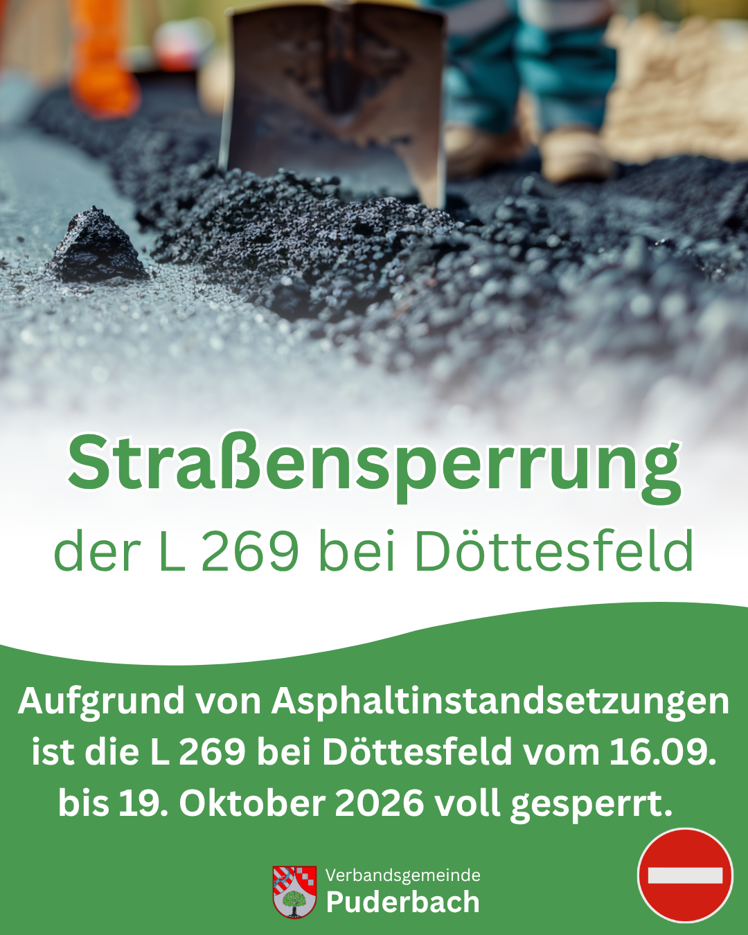 Verlängerung Straßensperrung Woldert (Instagram-Post (4:5)) - 1 Verlängerung Straßensperrung Woldert (Instagram-Post (4:5)) - 1