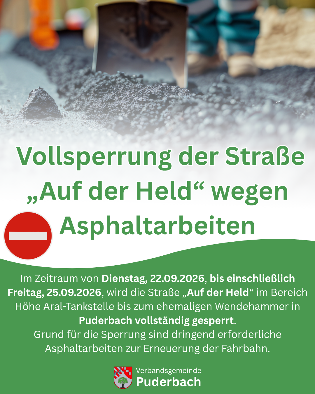 Kopie von Verlängerung Straßensperrung Woldert (Instagram-Post (4:5)) - 1 Kopie von Verlängerung Straßensperrung Woldert (Instagram-Post (4:5)) - 1