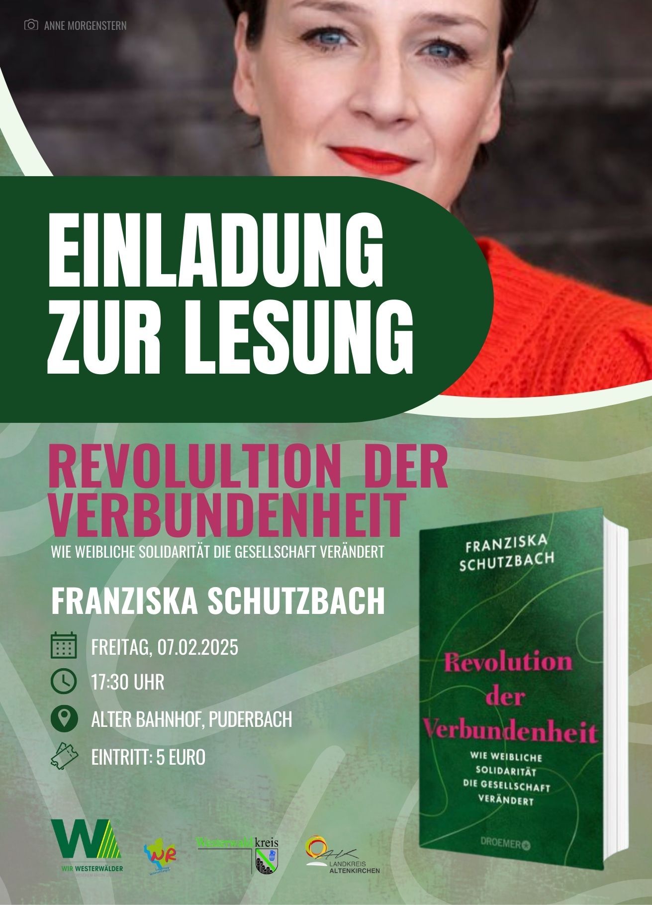 Purple And White Modern Book Launch Flyer (105 x 148 mm) (111 x 154 mm) - 4